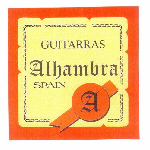 GUITARRAS Alhambra SPAIN trademark