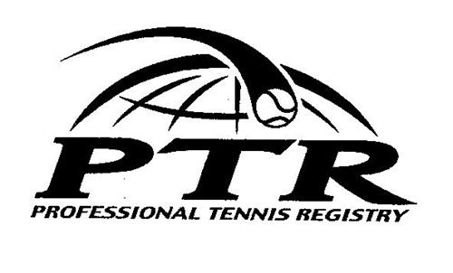 PTR PROFESSIONAL TENNIS REGISTRY trademark