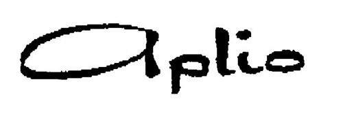 Aplio trademark