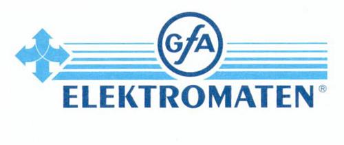 GfA ELEKTROMATEN trademark