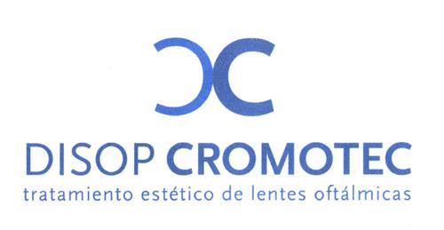 DISOP CROMOTEC tratamiento estético de lentes oftálmicas trademark