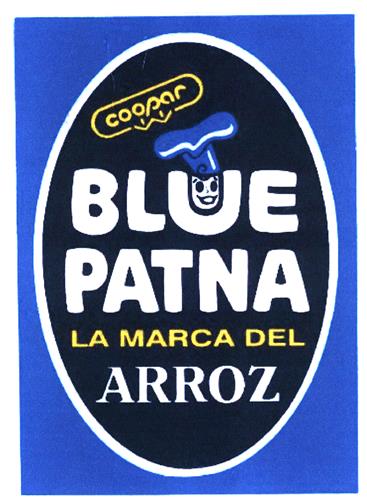 coopar BLUE PATNA LA MARCA DEL ARROZ trademark