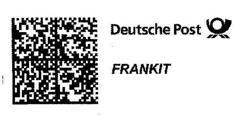 Deutsche Post FRANKIT trademark