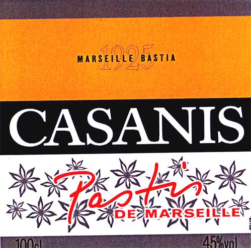 CASANIS Pastis DE MARSEILLE trademark