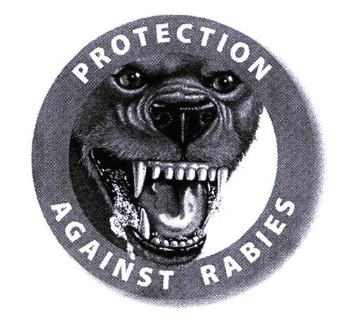 PROTECTION AGAINST RABIES trademark