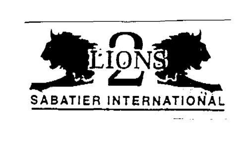 2 LIONS SABATIER INTERNATIONAL trademark