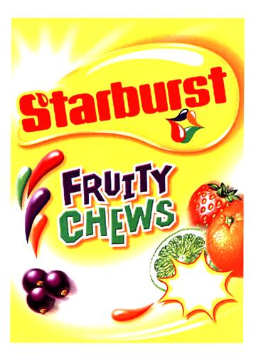 Starburst Fruity Chews trademark