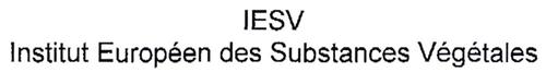 IESV
Institut Européen des Substances Végétales trademark