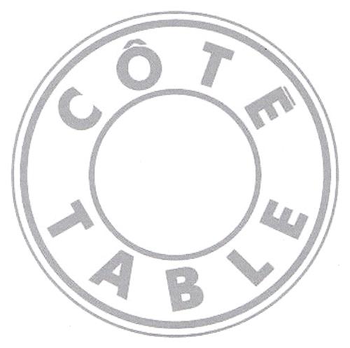 CÔTE TABLE trademark