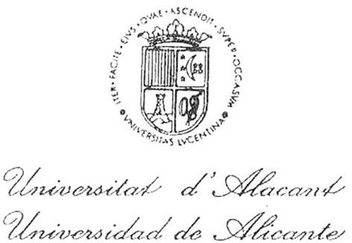 Universitat d'Alacant Universidad de Alicante trademark