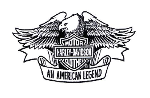 HARLEY-DAVIDSON MOTOR CLOTHES AN AMERICAN LEGEND trademark