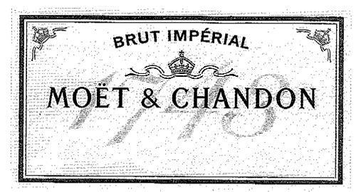 BRUT IMPÉRIAL MOËT & CHANDON 1743 trademark