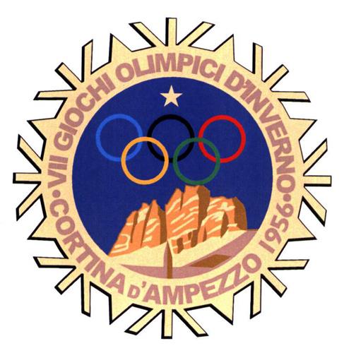 VII GIOCHI OLIMPICI D'INVERNO. CORTINA D'AMPEZZO 1956. trademark