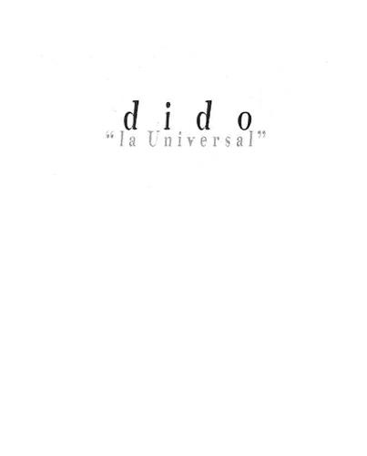 d i d o "la Universal" trademark