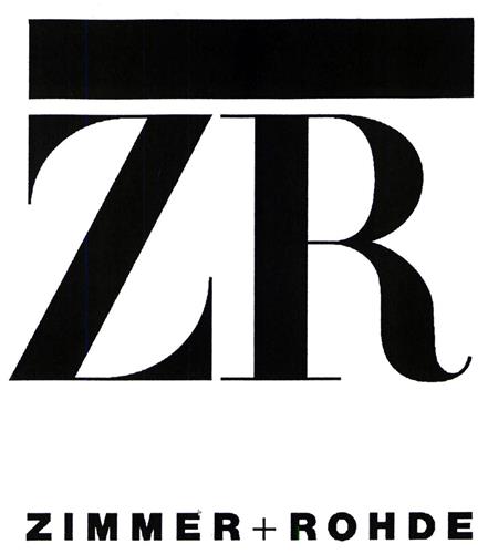 ZR ZIMMER + ROHDE trademark