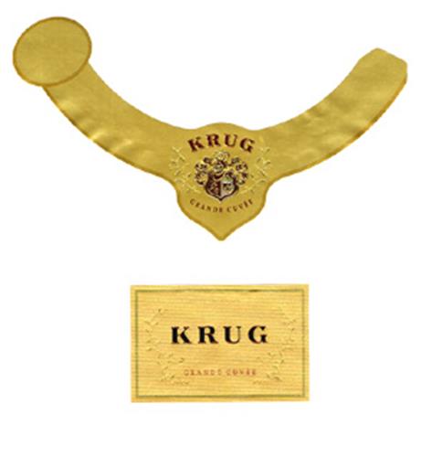 KRUG GRANDE CUVÉE KRUG GRANDE CUVÉE trademark