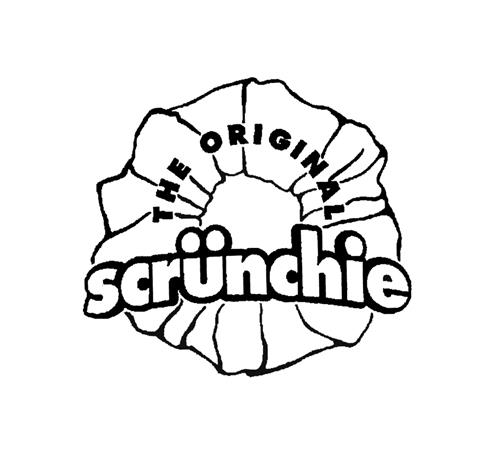 THE ORIGINAL scrünchie trademark