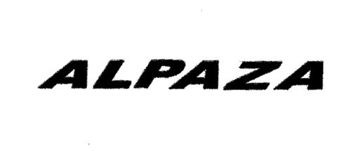 ALPAZA trademark