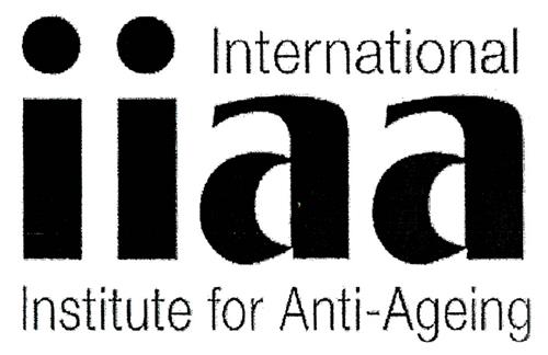 iiaa International Institute for Anti-Ageing trademark