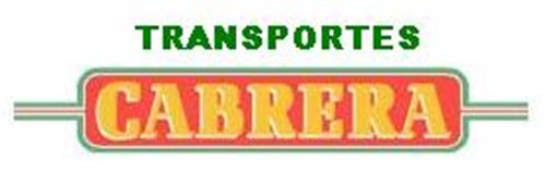 TRANSPORTES CABRERA trademark