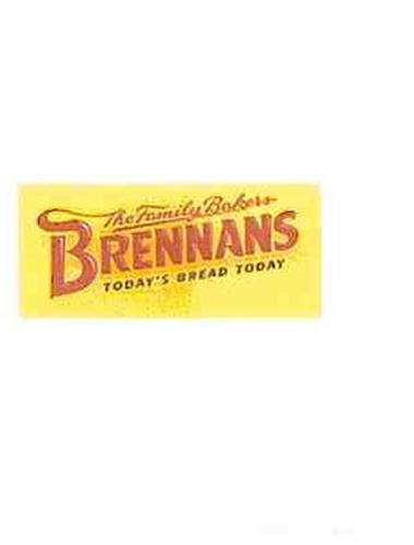 BRENNANS The Family Bakers TODAY'S BREAD TODAY trademark