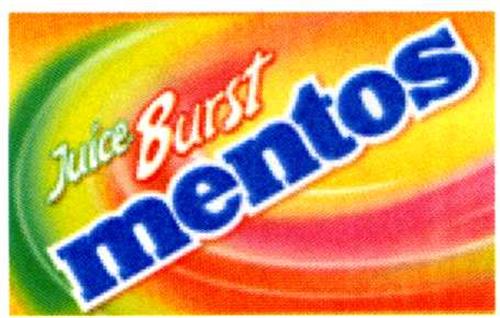 Juice Burst mentos trademark