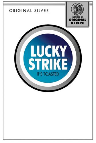 ORIGINAL SILVER INSPIRED BY ORIGINAL RECIPE LUCKY STRIKE IT'S TOASTED trademark