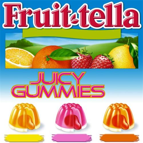 Fruit-tella JUICY GUMMIES trademark