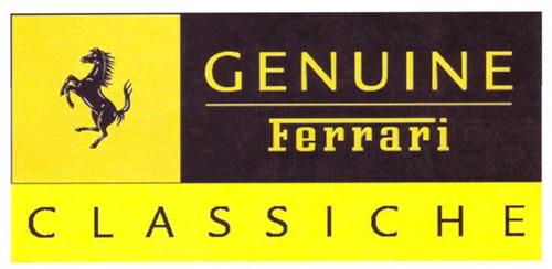 GENUINE FERRARI CLASSICHE trademark