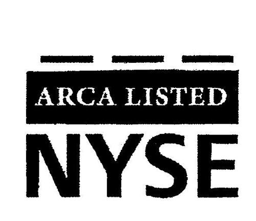 ARCA LISTED NYSE trademark