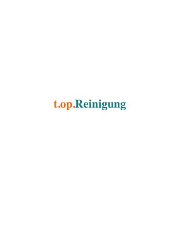 t.op.Reinigung trademark