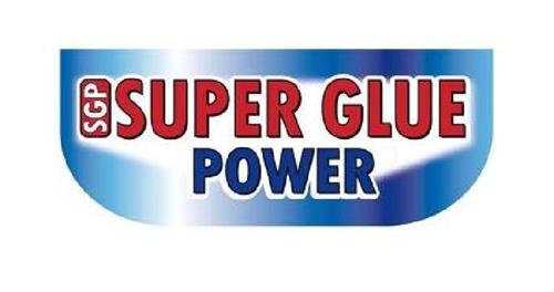 SGP SUPER GLUE POWER trademark