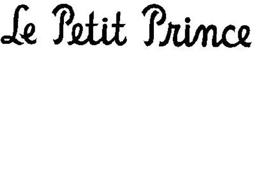 Le Petit Prince trademark