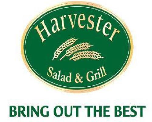 HARVESTER SALAD AND GRILL / BRING OUT THE BEST trademark