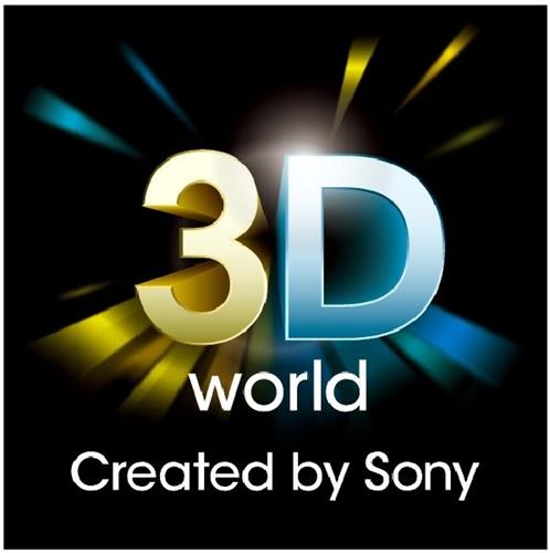 3D world Created by Sony trademark