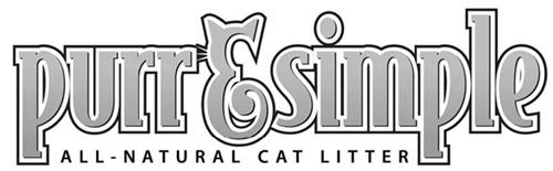 purr&simple ALL-NATURAL CAT LITTER trademark