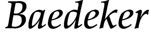 Baedeker trademark