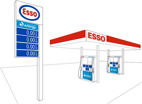 ESSO FUEL SYSTEM ENERGY trademark