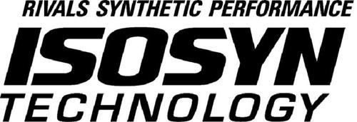 RIVALS SYNTHETIC PERFORMANCE ISOSYN TECHNOLGY trademark