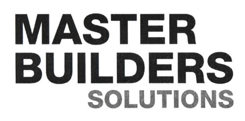 MASTERS BUILDERS SOLUTIONS trademark