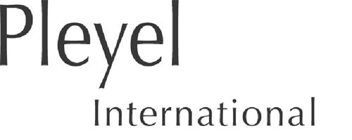 Pleyel International trademark