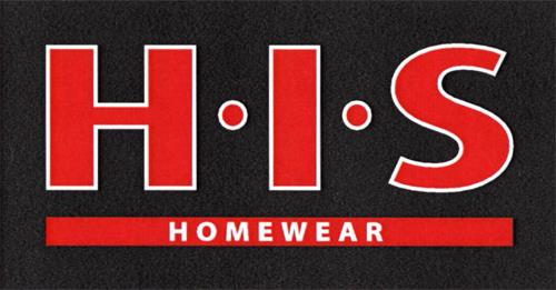 H · I · S HOMEWEAR trademark