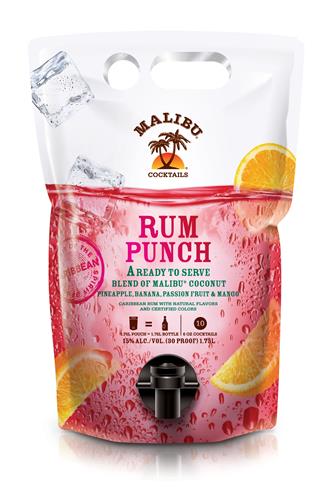 MALIBU COCKTAILS RUM PUNCH trademark