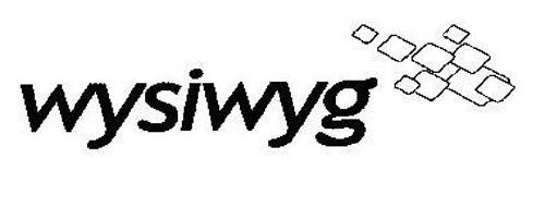 wysiwyg trademark