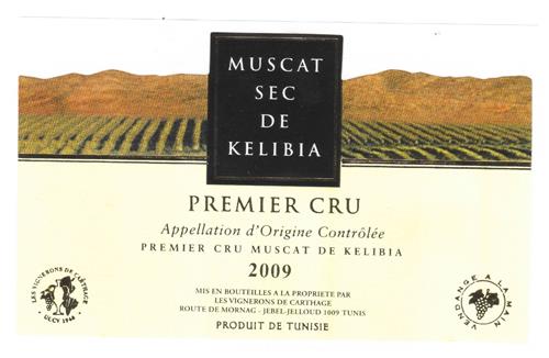 MUSCAT SEC DE KELIBIA trademark