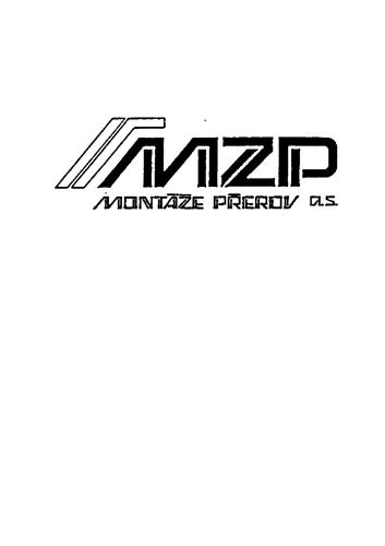 MZP Montáže Přerov a.s. trademark