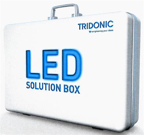 LED SOLUTION BOX TRIDONIC trademark