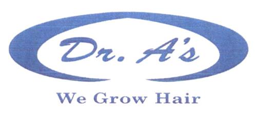 Dr. A's we grow hair trademark