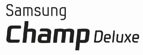 SAMSUNG CHAMP DELUXE trademark