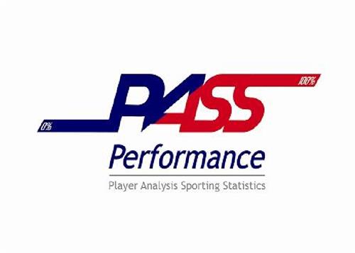 PASS, PERFORMANCE, PLAYER, ANALYSIS, SPORTING and STATISTICS trademark